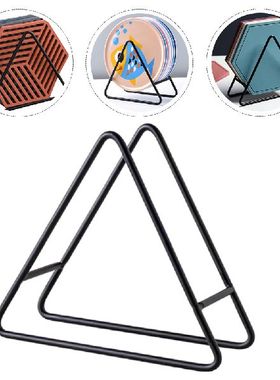极速Coaster Holder Stqand Rack Display Plate Iron Dish Metal