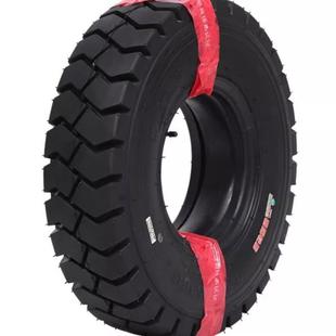 10叉车充气轮胎前轮28x9 朝阳正新后轮650 15实心3吨合力杭叉带孔