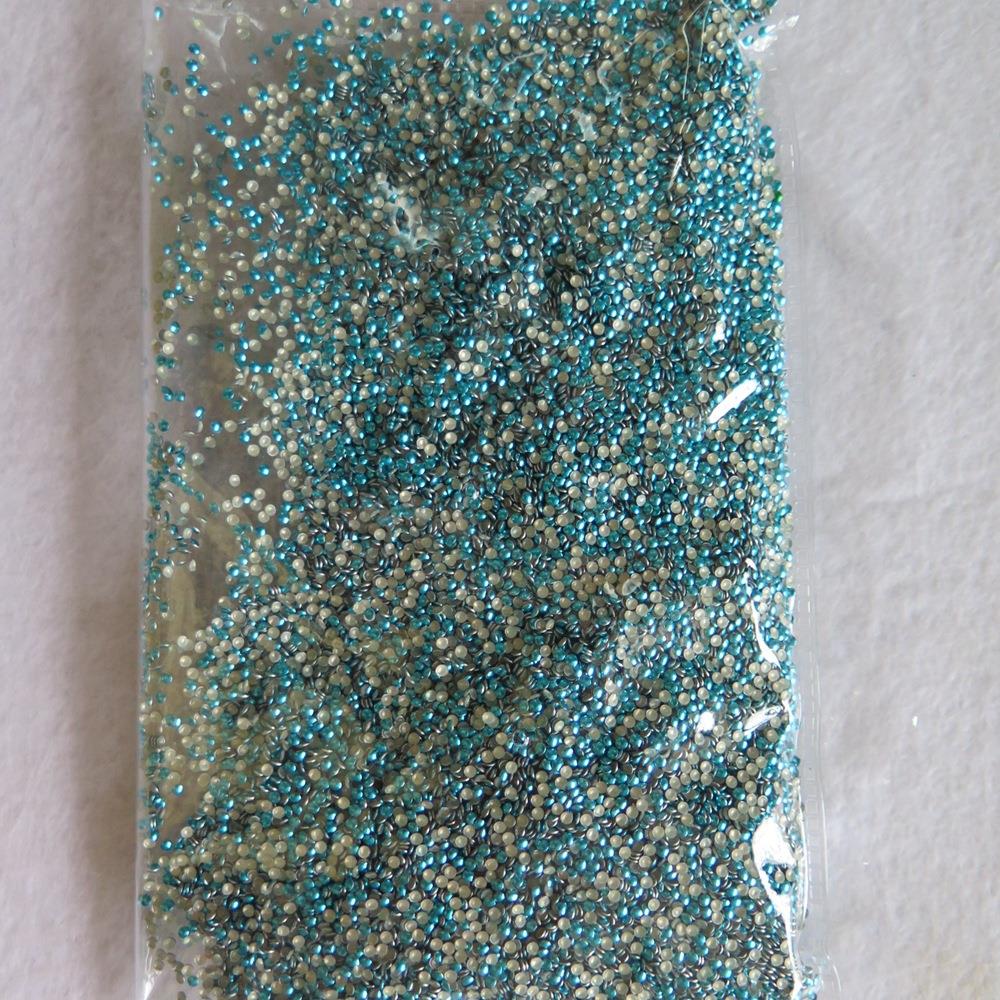整包 美甲铆钉饰品 指甲饰品 金属铆钉 1.5mm圆普通彩色