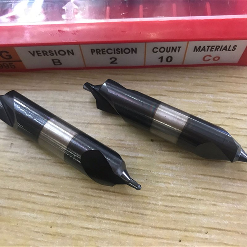 含钴镀钛中心钻A1A1.5A2A3A4A5不锈钢用A型b型HSS-CO黑色超硬B1.5