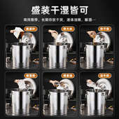 加厚不锈钢密封桶运输酒桶发酵桶花生油桶茶叶桶大米桶汤桶陈皮桶