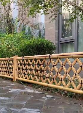 日式竹篱笆装饰创意手工篱笆别墅院子装饰防腐户外栏杆矮栅栏护栏