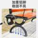 公园椅户外长椅子室外长凳庭院休闲座椅防腐实木塑木铁艺靠背排椅