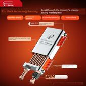 半导体电锅炉家用加热炉煤化农村采暖散热器壁挂式 炉220V全自动38