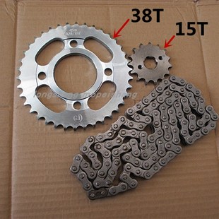 CG125摩托车配件套链链盘链条大小牙盘齿轮链轮 适用老款 WY125