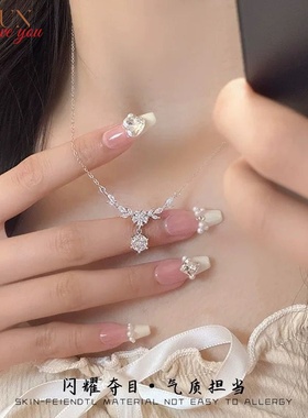 【小红书同款】小众麦穗锁骨颈链