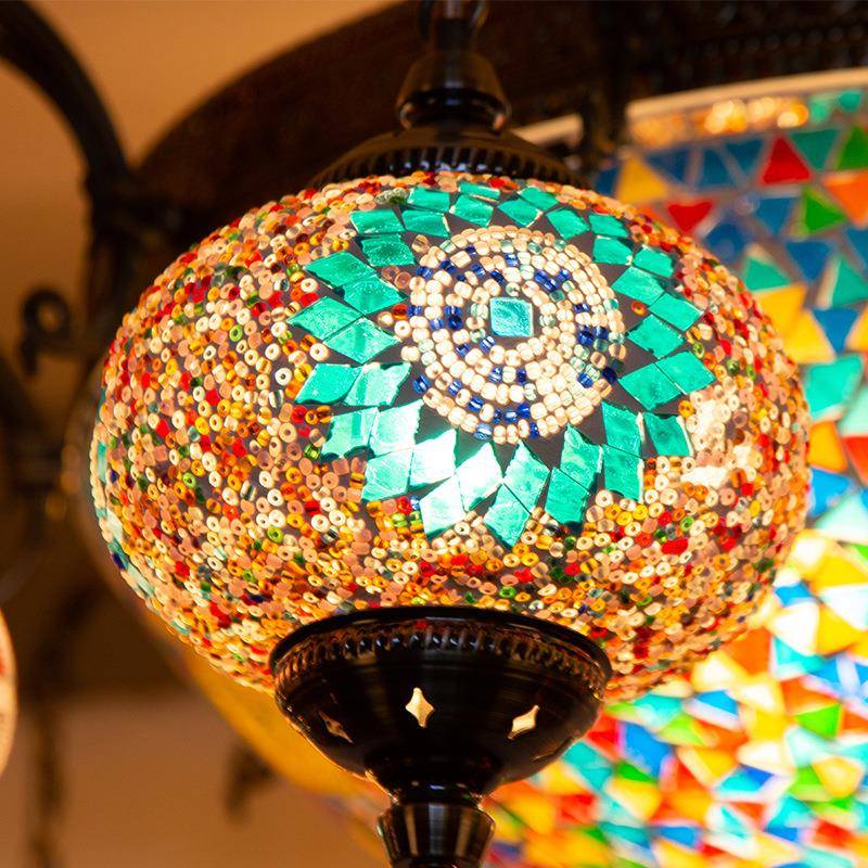 店漫古典吊灯经典土耳其风浪别墅室内餐厅酒9360音乐餐大吧酒吧灯