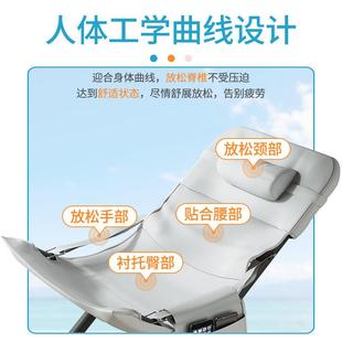 午休午睡舒适懒靠叠背沙发阳台夏家用休闲便携凉人靠 YEG折躺椅季