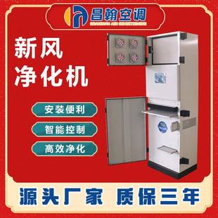 新风换气机用商用家风全热交器双向流新通VDU风机低噪音通风 柜式