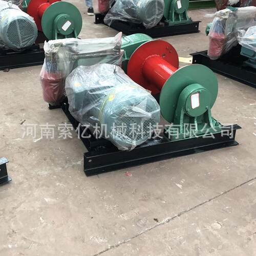 JM5绳卷慢速工程起重扬机车工地钢丝慢速绞71电葫芦液压制动绞车