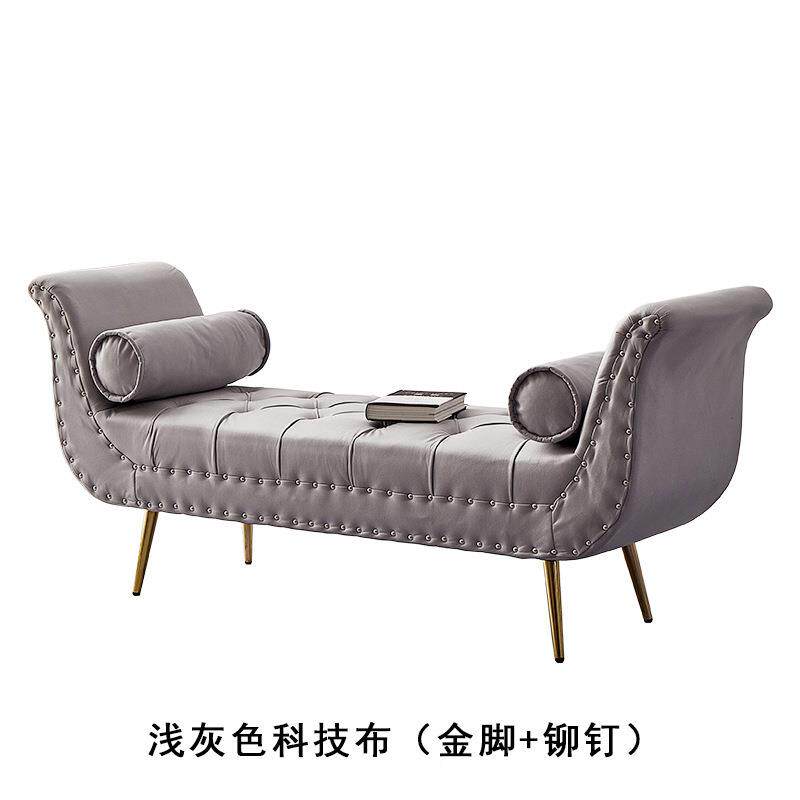 床凳布艺美式沙换凳床式榻发卧尾室床D-1811前衣间床头床凳换凳