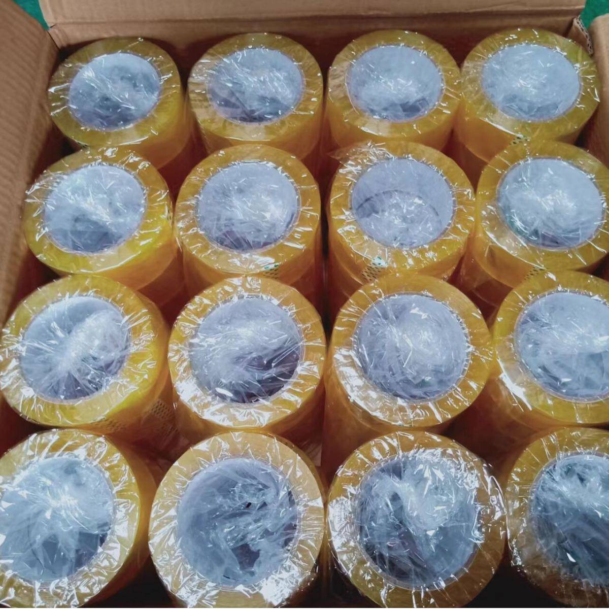 现货.5cm宽封箱胶包带封口宽胶带VMR纸快卷高粘电商4递打专用