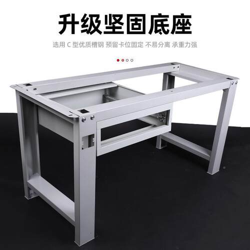 重型工作钳车工台防静/台电虎钳工能作桌多功间操作维修台带抽屉