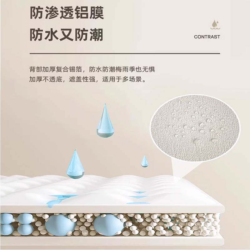贴墙纸壁纸自粘防水防潮房间客厅家用儿童强粘主卧室内装修出租屋