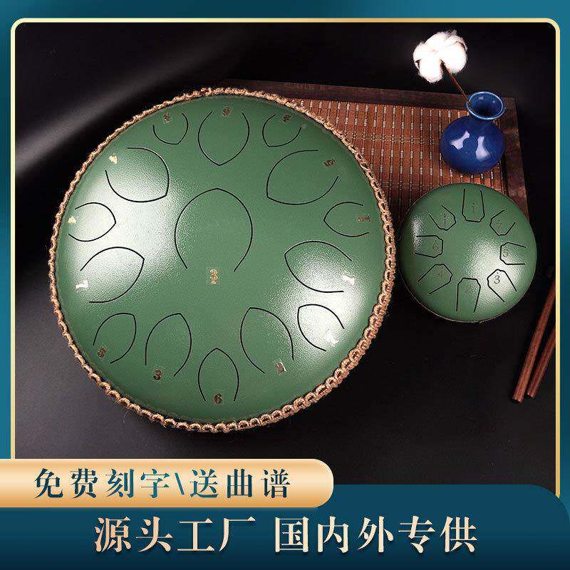空灵鼓14业15音高音伴侣莲寸花鼓XKY国风无鼓专级打击忧乐器现货