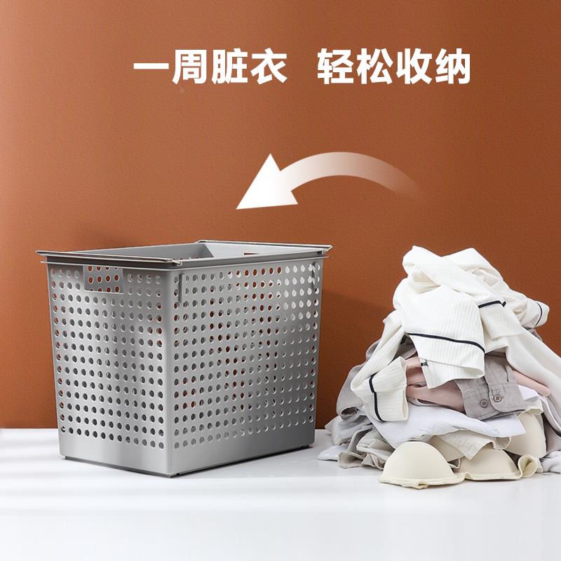 脏衣篓家用卫生区间浴室带轮洗放衣篮子脏衣服分65670119衣洗澡收