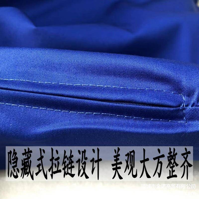 蓝单人三1462204件套蓝色被罩床单印LO床GO纯棉深单位蓝色品件色