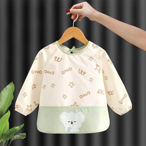 儿童罩衣宝宝吃饭围兜饭兜防水防