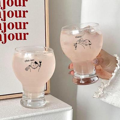 卡通高脚杯ins高颜值啤酒杯稀奇