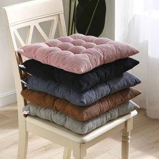 加厚坐垫办公室四季学生教室女凳子地上垫子屁股屁垫绑带久坐椅垫