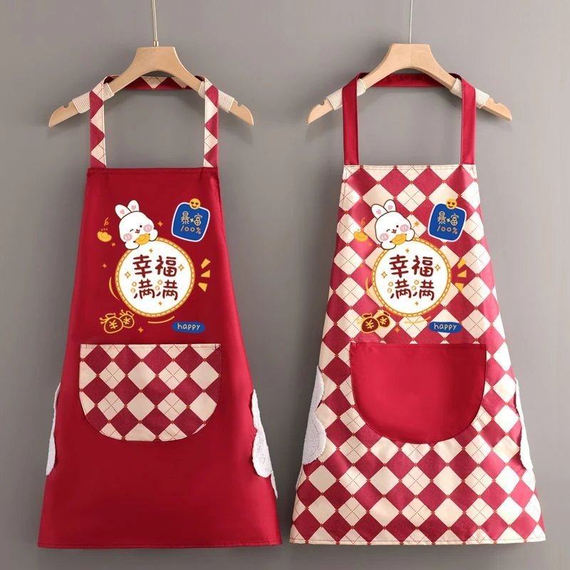 马年围裙厨房家用防水防油罩衣女防污餐饮饭店专用工作服围裙T,家庭/个人清洁工具,围裙,淘宝优惠券,粉丝福利购,淘宝优惠卷