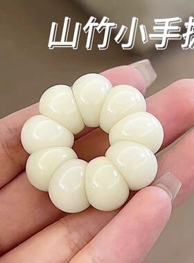 小红薯同款奶白山竹猪大肠菩提手