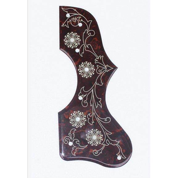 GibsonSJ20040-41寸白贝点弹性软胶吉他护板