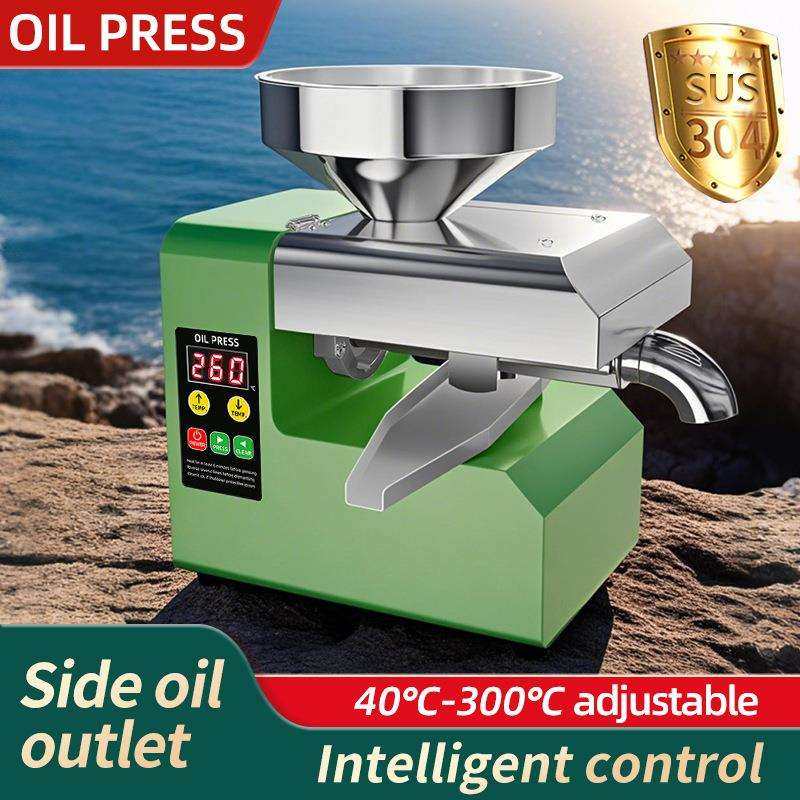 出口新品R系列家用小型榨油机不锈钢榨油机oilpressmachine