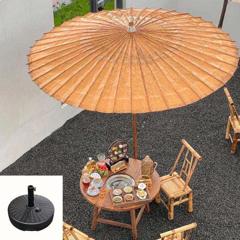 古风油纸伞防雨大煮茶充足中式围炉庭院防晒遮阳伞户外伞,纺织面料/辅料/配套,纺织机械配件,淘宝优惠券,粉丝福利购,淘宝优惠卷