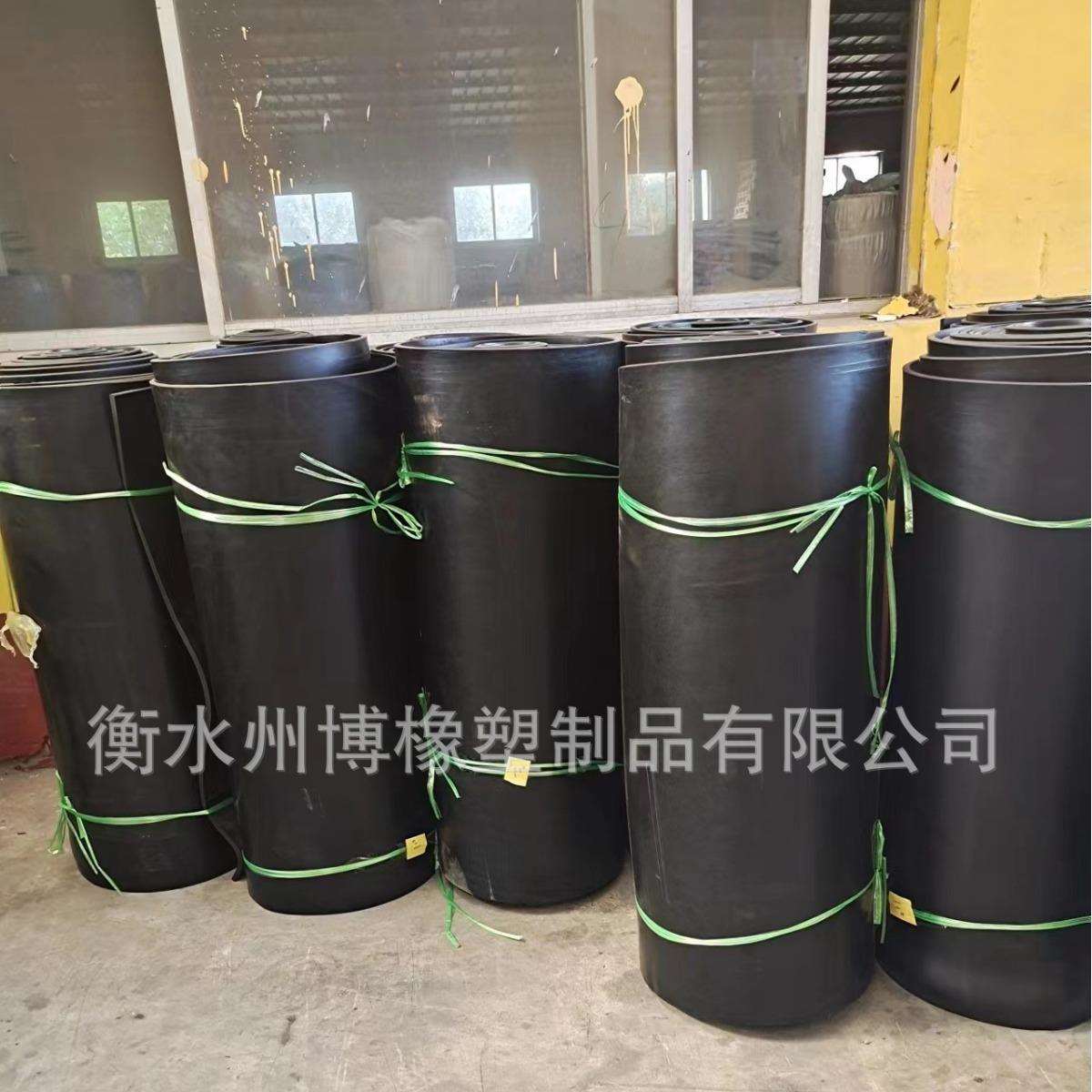 橡胶板现货工厂铺地胶板工业橡胶垫30mm黑色耐油胶板绝缘橡胶板