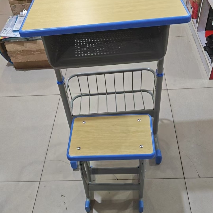 升降学习桌椅套装豪华教室家用