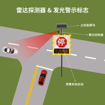 平交路口预警系统 电子哨兵 城市交通隐患预警系统 道路辅助系统
