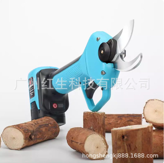 嘉航电动修枝剪2.5公分果树电剪刀园艺剪刀省力剪园林苗木修枝剪
