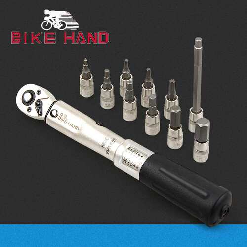 Bikehand YC-617-2S修理预置式扭力扳手 自行车修车工具