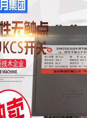指月集团容性无触点开关400V动态共补ZUKCS-1A-20/30/40/50/60/80
