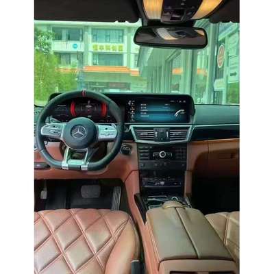 09-15款奔驰e级e300l安卓连屏导航改装中控大屏一体机专用无损