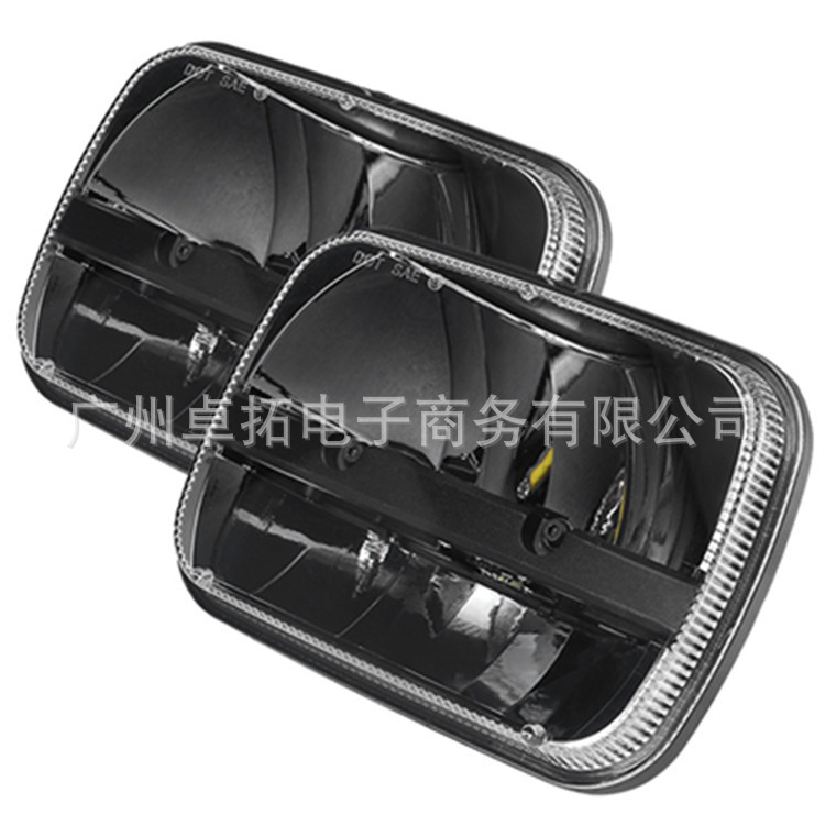 汽车配件5x7方形 45W牧马人大灯 12v led车灯 汽车卡车越野车方灯