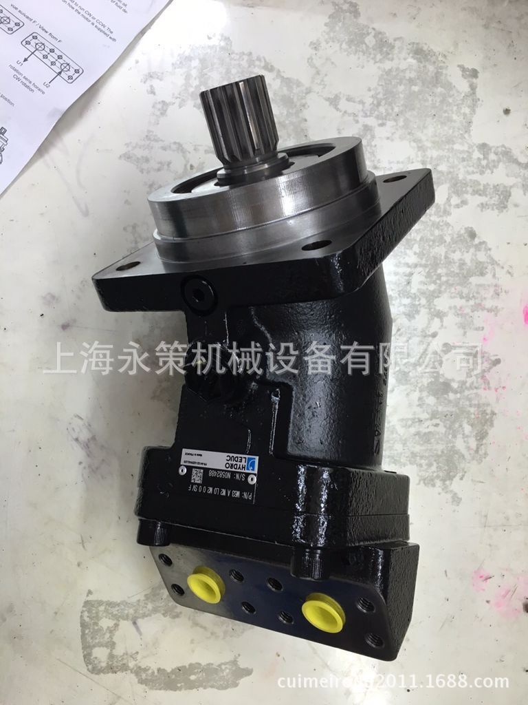 HYDROLEDUC 法国力度克液压马达 斜轴马达 拔桩机油马达M63AW2L0