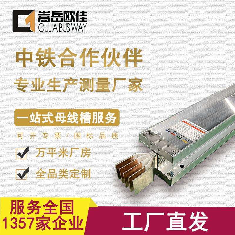 嵩岳欧佳密集型630A/5P母线槽插接式低压封闭式母线始端箱插接