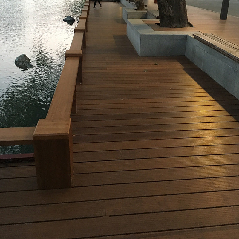 户外防水重竹木地板碳化高耐室外防水竹木地板大波浪竹制竹钢板