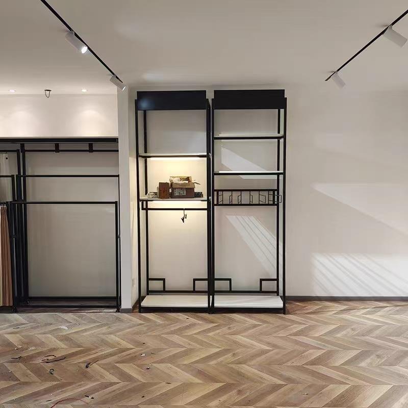 家纺店货架展示架四件套陈列柜被芯枕芯布料展柜窗帘床上用品货柜