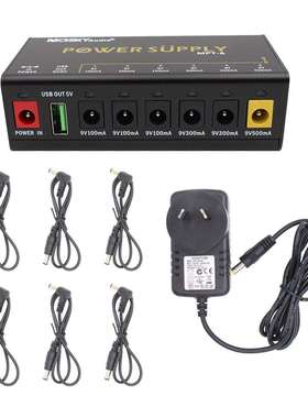 新品MOSKYAUDIOMPT-6POWERSUPPLY6路乐器电源DC输出