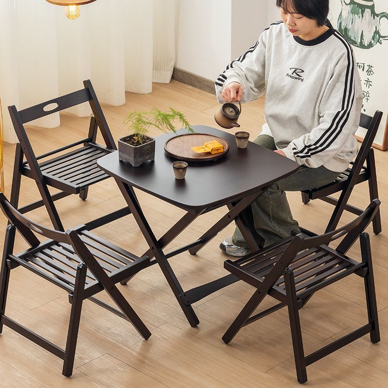 折叠桌家用免安装便携小方餐桌