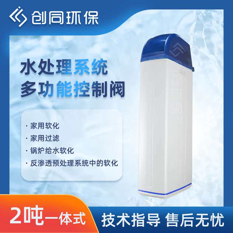 软化水设备 工业软水设备 2T方便一体式水处理系统 软水机