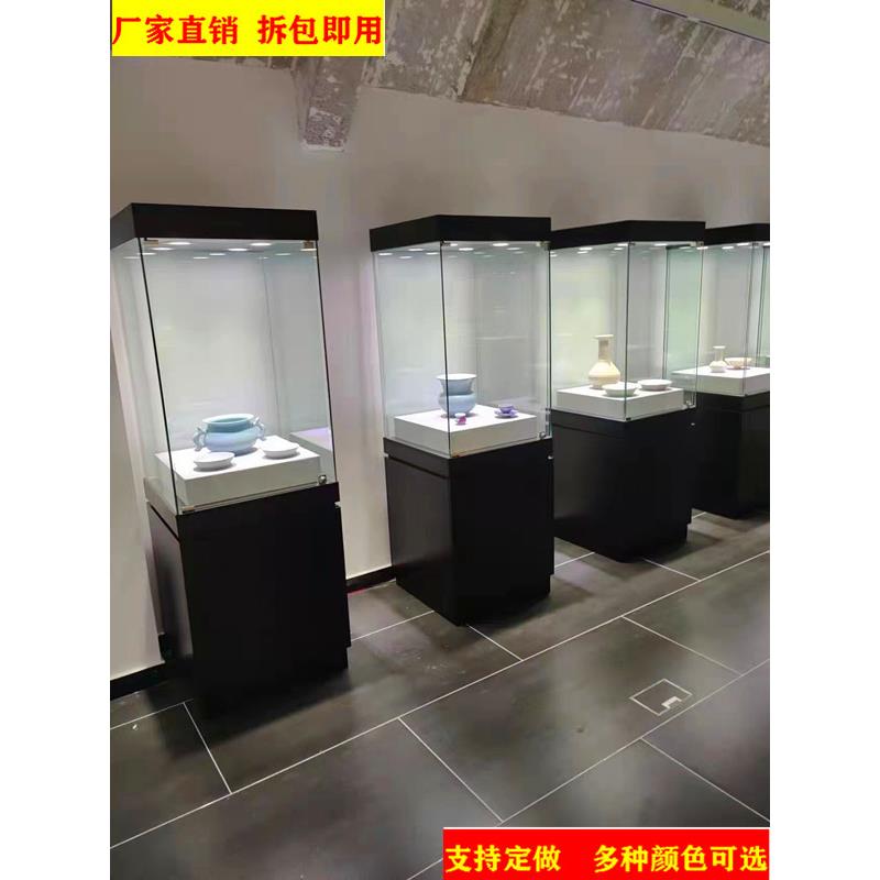 博物馆展示柜古董陶瓷玉器翡翠玻璃展柜模型产品玻璃柜珠宝展示柜