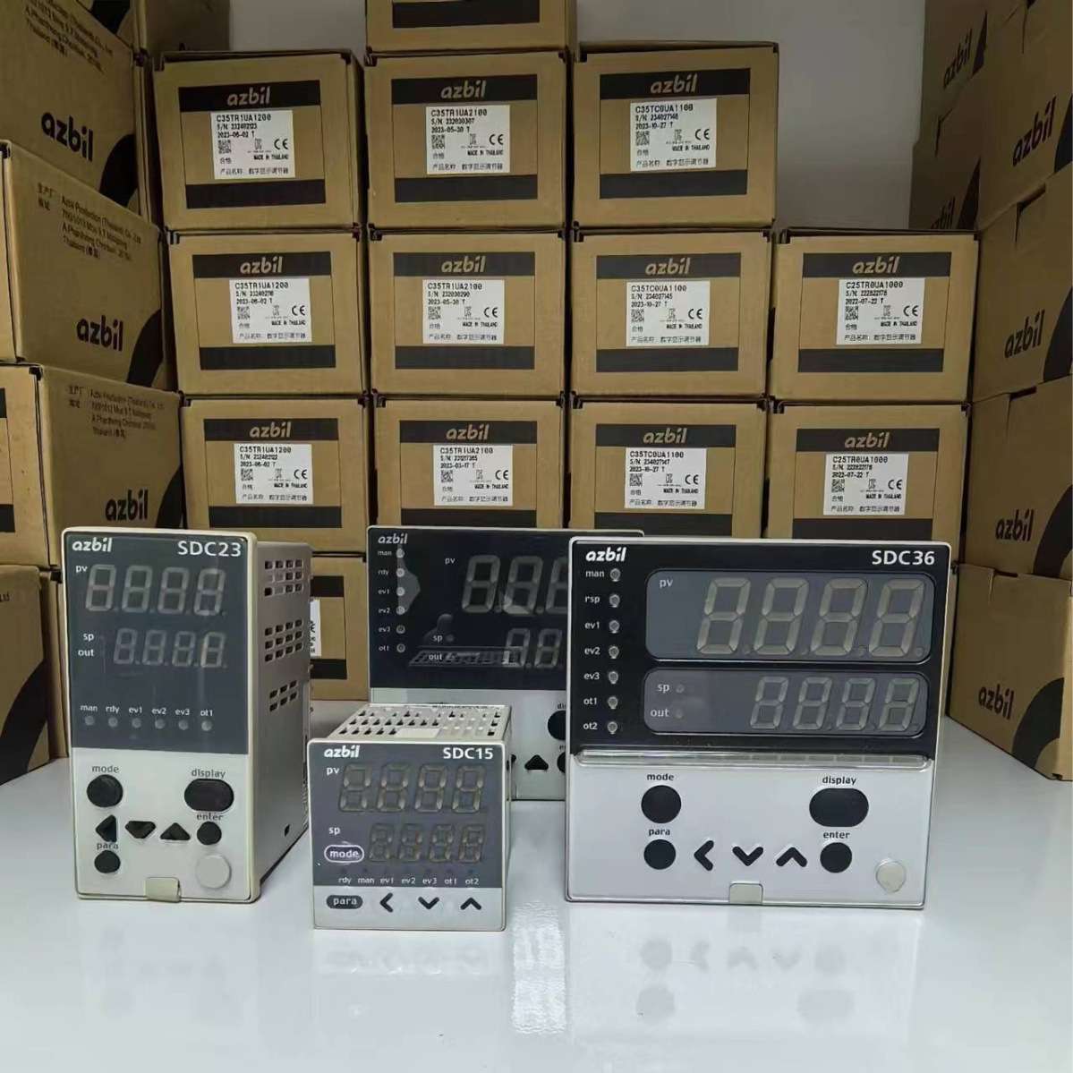 AZBIL牌SDC35温控表C35TC0UA2100