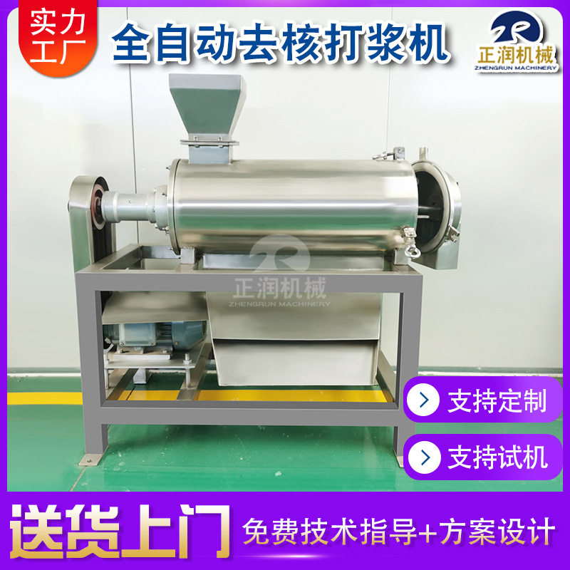 大型不锈钢连续式橘子去籽榨汁机