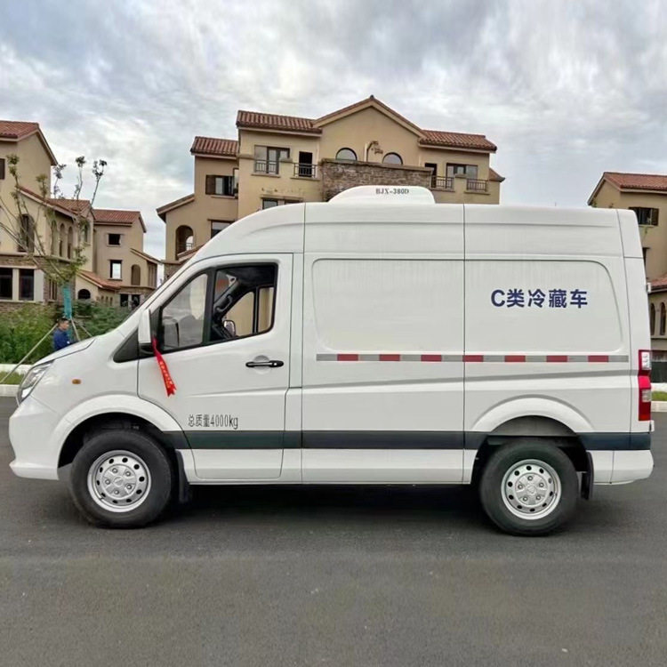 出口解放J6L冷藏车双温冷藏车前四后八冷藏车乌干达