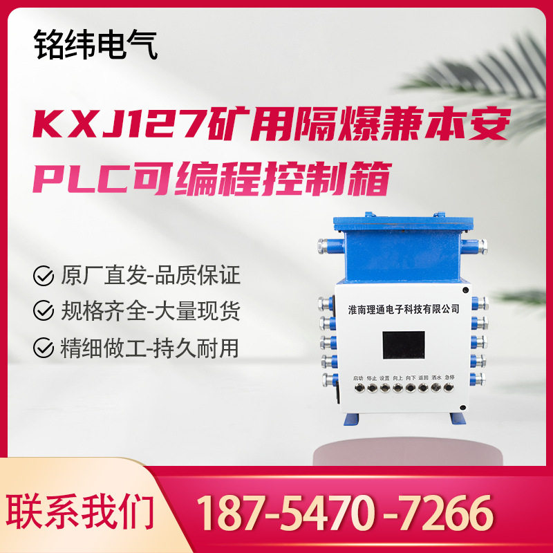 淮南理通KXJ127矿用隔爆PLC箱