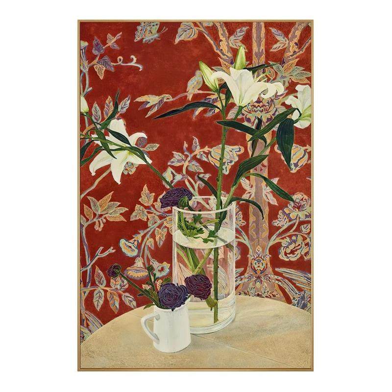 欧式复古花装饰画印象派花卉高清喷绘植物摆件墙壁画客厅斗柜挂画,机械设备,其他机械设备,淘宝优惠券,粉丝福利购,淘宝优惠卷